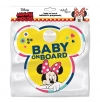 Tabliczka "Baby on board" Minnie - zdjęcie