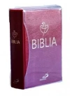 Biblia Tabor - bordowa PCV - zdjęcie