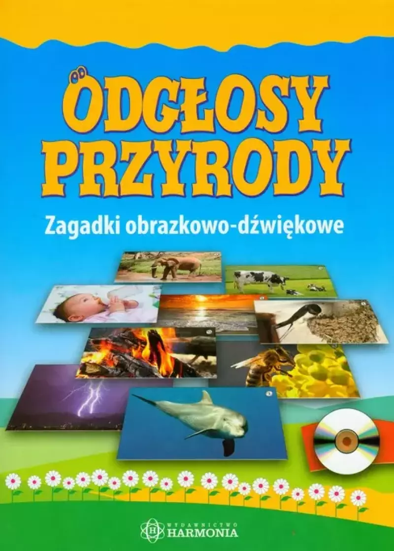 Odgłosy przyrody. Zagadki obrazkowo-dźwiękowe + CD Odgłosy przyrody. Zagadki obrazkowo-dźwiękowe + CD