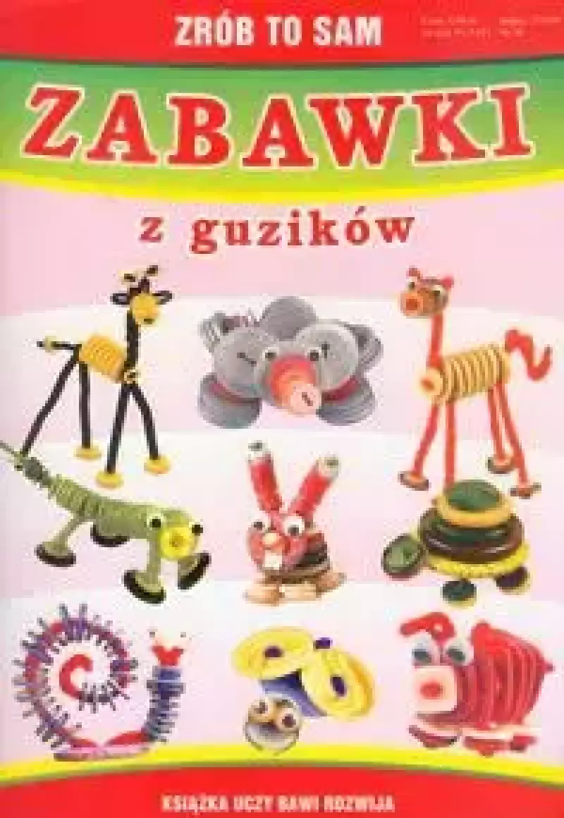Zrób to sam zabawki z guzików Zrób to sam zabawki z guzików