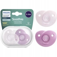 Smoczek Philips Avent ortodontyczny silikonowy różowy 0+, 2 szt., zdjęcie 7