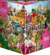 Puzzle 1500 elementów. Cukrowe wzgórza + plakat - zdjęcie