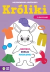 Kolorowanka-ubieranka. Króliki - zdjęcie