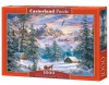 Puzzle 1000 elementów. Mountain Christmas - zdjęcie