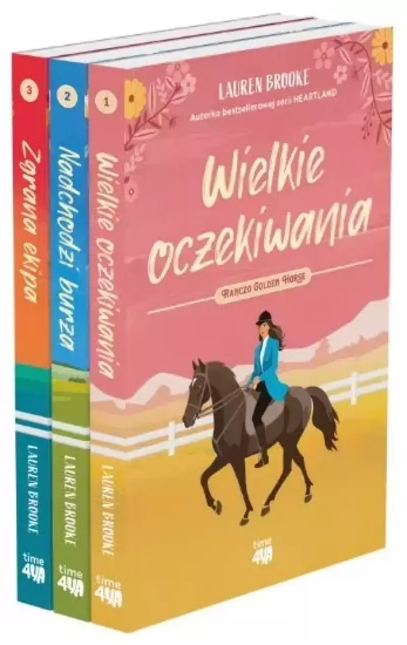 Pakiet Ranczo Golden Horse. Tomy 1-3 Pakiet Ranczo Golden Horse. Tomy 1-3