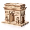 Little Story Drewniane Puzzle Model 3D DIY - Łuk Triumfalny - zdjęcie