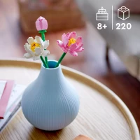 LEGO Flowers Kwiaty lotosu 40647, zdjęcie 2