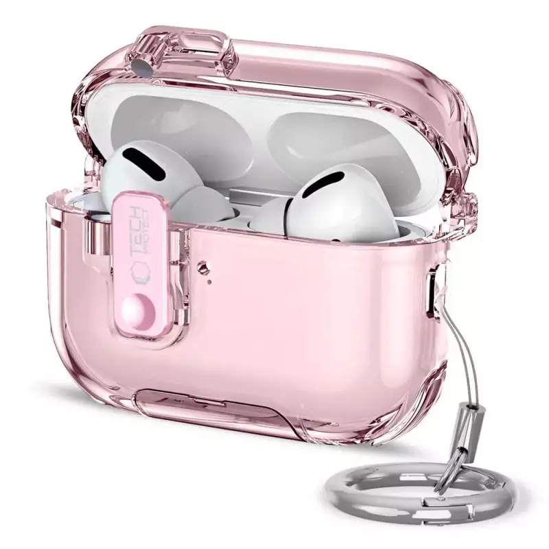 Tech-Protect Bounce Pro Apple AirPods Pro 3 Pink Tech-Protect Bounce Pro Apple AirPods Pro 3 Pink