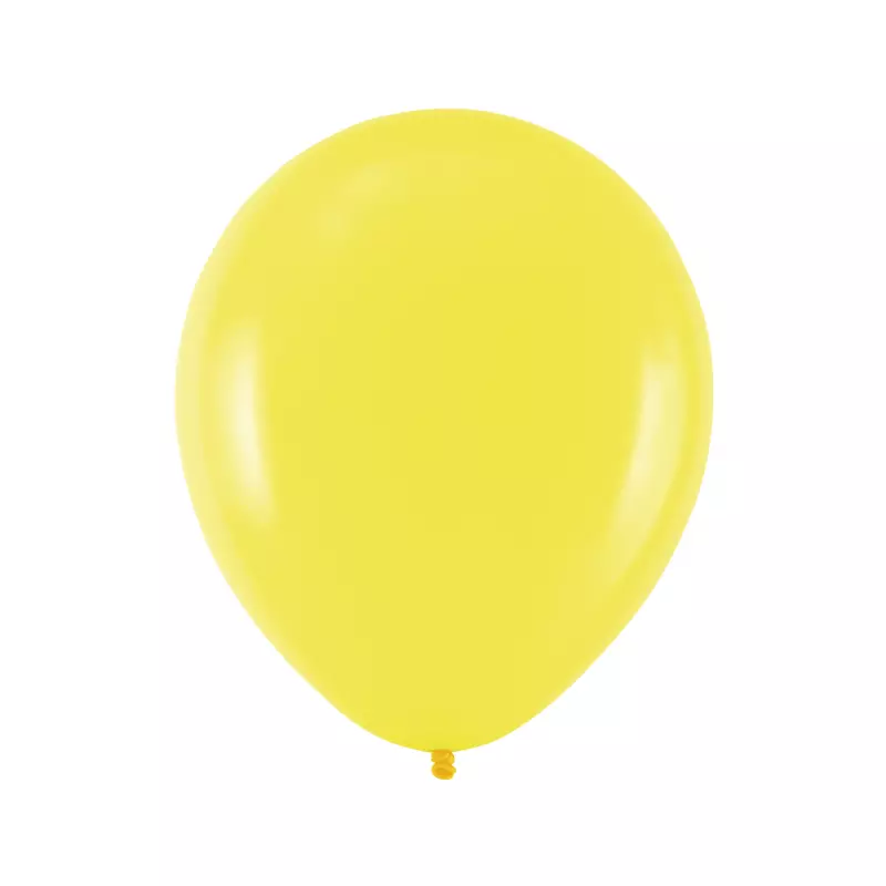 Balony żółty 10cali 50szt