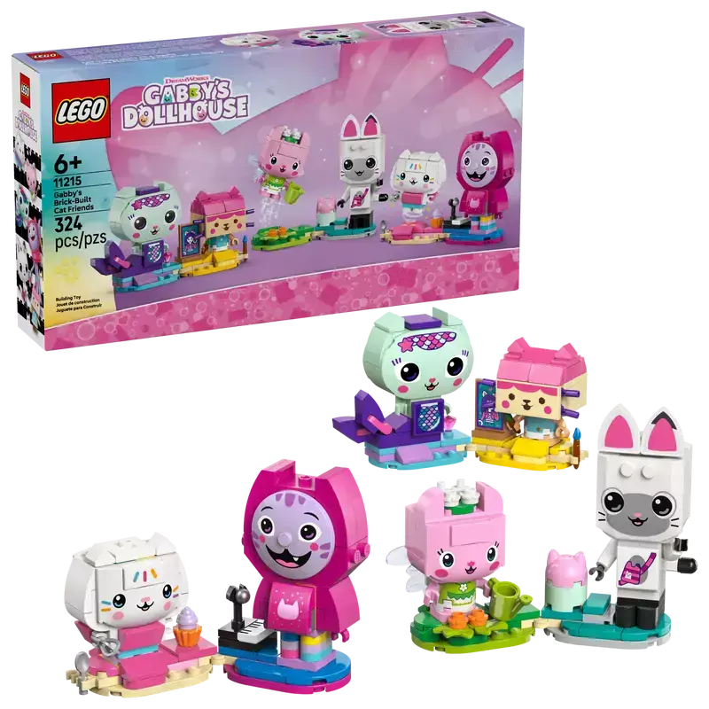 LEGO Koci domek Gabi Koci przyjaciele Gabi z klocków 11215