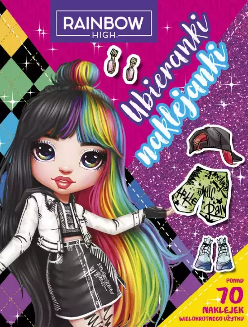 Ubieranki naklejanki Rainbow High Ubieranki naklejanki Rainbow High
