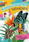 Kolorowanka z tatuażami. Rajskie motyle - zdjęcie