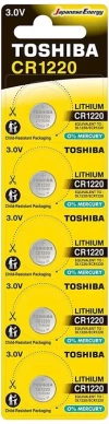 Bateria CR 1220 3V litowa ,Toshiba 1 szt. - zdjęcie