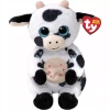 Maskotka TY Beanies Bellies HERDLY krowa 15cm 41287 - zdjęcie