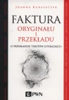 Faktura oryginału i przekładu - zdjęcie