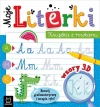 Moje literki. Książka z rowkami - zdjęcie