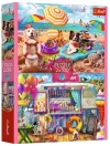 Puzzle 2x500 elementów. Wakacyjny czas - zdjęcie
