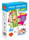 Puzzle 21 elementów. Części ciała - zdjęcie