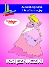 Księżniczki. Naklejam i koloruję - zdjęcie
