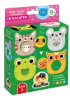 CzuCzu. Puzzle z dziurką 14 elementów. Zwierzątka - zdjęcie