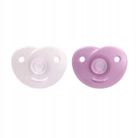Smoczek Philips Avent ortodontyczny silikonowy różowy 0+, 2 szt., zdjęcie 3