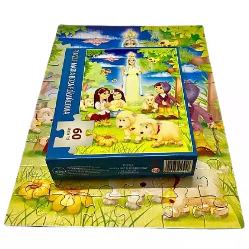 Puzzle 60 elementów. Matka Boża Różańcowa Puzzle 60 elementów. Matka Boża Różańcowa
