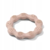 Gryzak dla niemowląt Babyono Ring silikonowy beżowy 825/04 - zdjęcie