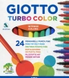 Fila, Giotto, flamastry Turbo Color, 24 kolory - zdjęcie