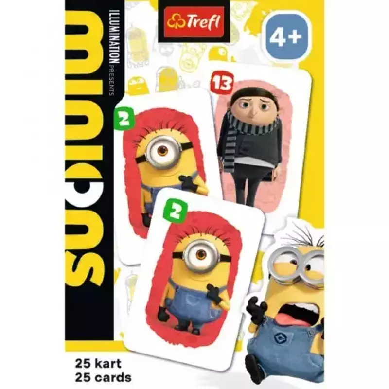 Karty Piotruś Minionki 08497 Karty Piotruś Minionki 08497