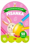 Wielkanocne kolorowanki. Pisanka - zdjęcie