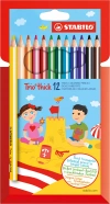 Kredki Trio (12 sztuk) - zdjęcie
