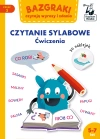 Bazgraki czytają wyrazy i zdania. Czytanie sylabowe. Ćwiczenia - zdjęcie