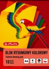 Blok rysunkowy Herlitz A4 10 kartek 80g Kolorowy - zdjęcie