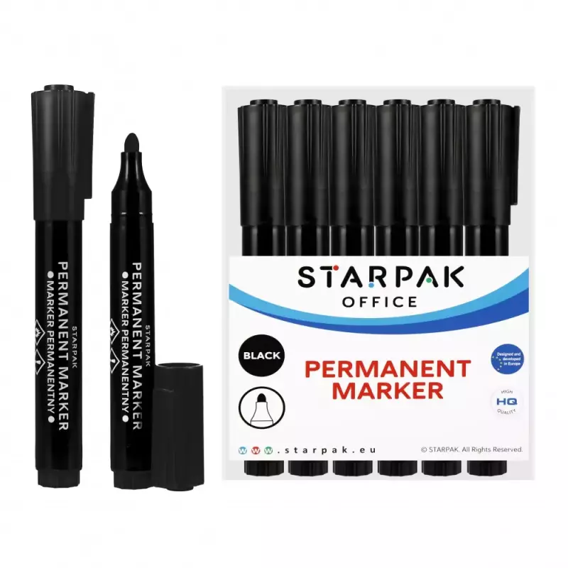 Marker permanentny czarny