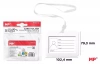 Etui na identyfikator białe - zdjęcie