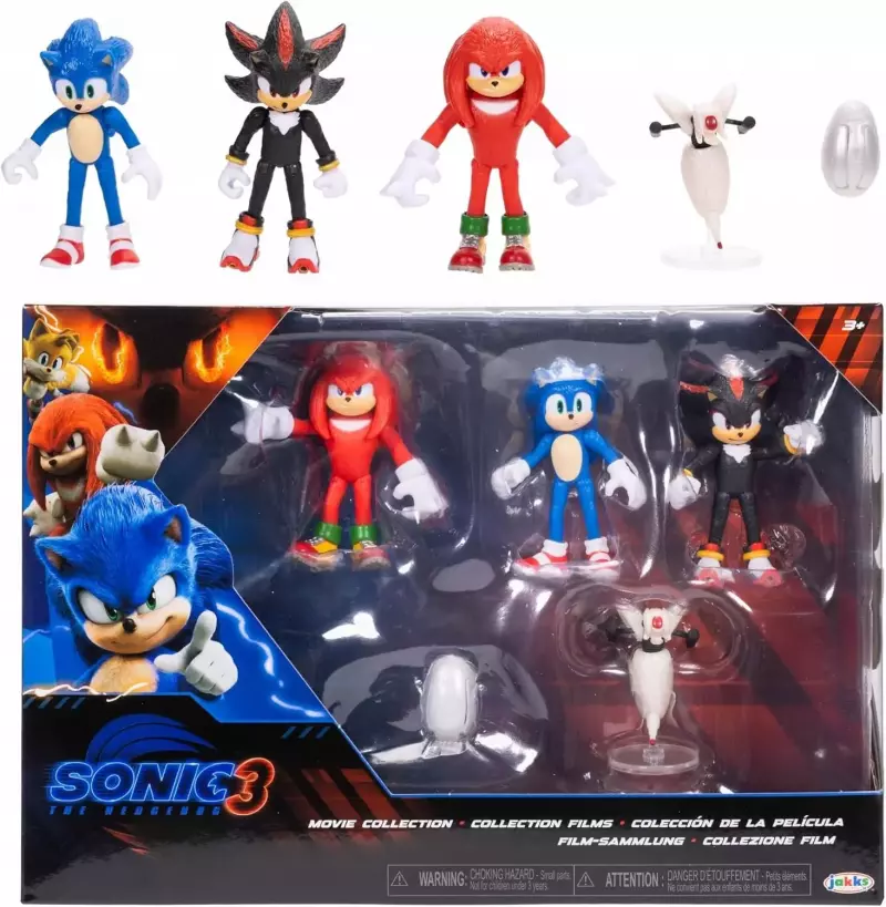 SONIC 3 Multipak, figurki, 6 cm SONIC 3 Multipak, figurki, 6 cm