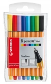 Cienkopisy Mini podstawowe kolory (8 sztuk) - zdjęcie
