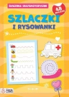 Szlaczki i rysowanki. Ćwiczenia grafomotoryczne. Zeszyt żółty - zdjęcie