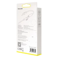 Adapter Baseus L54 do słuchawek USB-C / mini jack 3.5mm DAC 24 bit 48 KHz - czarny, zdjęcie 16