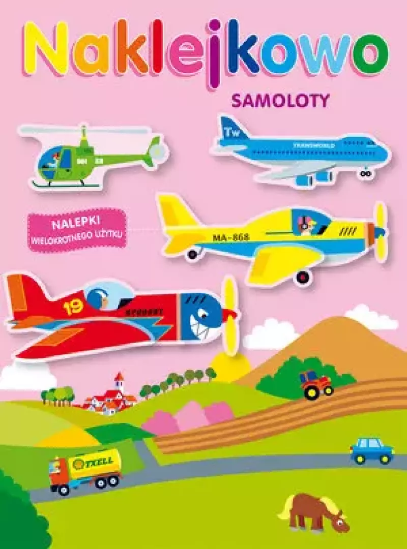 Naklejkowo: Samoloty Naklejkowo: Samoloty