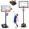 Kosz do koszykówki 150-210cm regulowany duży stabilny wolnostojący Neo-Sport NS-280 - zdjęcie