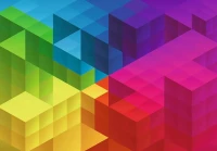 Puzzle 1000 elementów. Cubic Gradient, zdjęcie 2