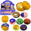 Gniotek Pierożek Dumpling Pieróg USA Pachnący Piankowy Pudełko 8.5 cm - zdjęcie