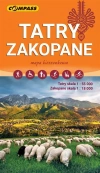 Mapa kieszonkowa - Tatry, Zakopane laminowana - zdjęcie