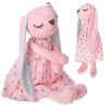 Maskotka pluszowa królik różowy 52cm - zdjęcie