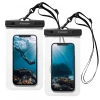 Spigen A601 Universal Waterproof Case 2-Pack Crystal Clear - zdjęcie