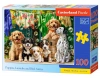 Puzzle 100 elementów. Szczenięta, pranie i ptasie wybryki - zdjęcie