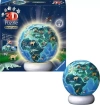 Puzzle 3D 72 elementy. NightLight. Ziemia nocą - zdjęcie