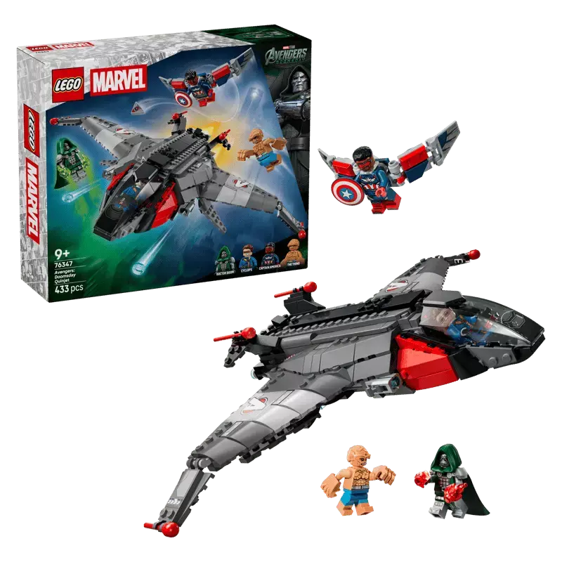 LEGO Super Heroes Marvel Avengers: Doomsday Quinjet 76347