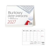 Kalendarz 2027 biurkowy tygodniowy planer - zdjęcie